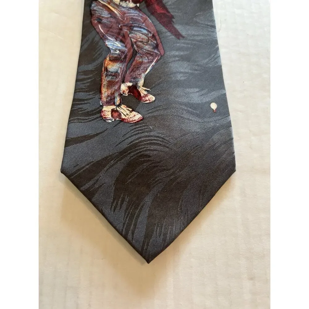 Vtg Terry Rose Mens Golf Tie 